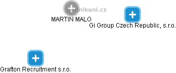 MARTIN MALO - Vizualizace  propojení osoby a firem v obchodním rejstříku