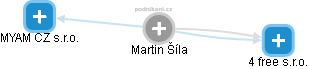Martin Šíla - Vizualizace  propojení osoby a firem v obchodním rejstříku