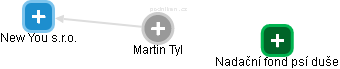 Martin Tyl - Vizualizace  propojení osoby a firem v obchodním rejstříku