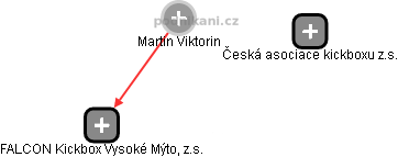 Martin Viktorin - Vizualizace  propojení osoby a firem v obchodním rejstříku