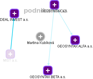 Martina Kubíková - Vizualizace  propojení osoby a firem v obchodním rejstříku