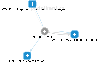 Martina Nováková - Vizualizace  propojení osoby a firem v obchodním rejstříku