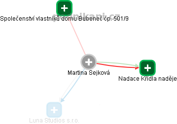 Martina Sejková - Vizualizace  propojení osoby a firem v obchodním rejstříku