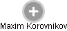 Maxim Korovnikov - Vizualizace  propojení osoby a firem v obchodním rejstříku