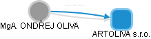  Oliva O. - Vizualizace  propojení osoby a firem v obchodním rejstříku