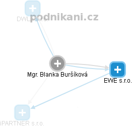 Blanka Buršíková - Vizualizace  propojení osoby a firem v obchodním rejstříku