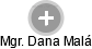  Dana M. - Vizualizace  propojení osoby a firem v obchodním rejstříku