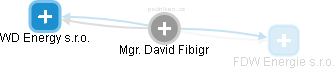 David Fibigr - Vizualizace  propojení osoby a firem v obchodním rejstříku