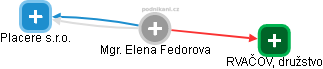 Elena Fedorova - Vizualizace  propojení osoby a firem v obchodním rejstříku