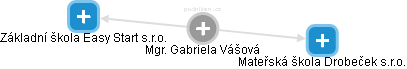  Gabriela V. - Vizualizace  propojení osoby a firem v obchodním rejstříku