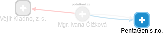  Ivana Č. - Vizualizace  propojení osoby a firem v obchodním rejstříku