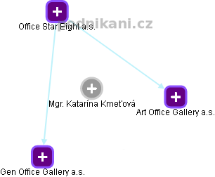 Katarína Kmeťová - Vizualizace  propojení osoby a firem v obchodním rejstříku
