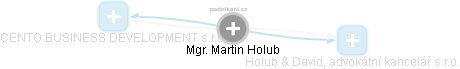 Martin Holub - Vizualizace  propojení osoby a firem v obchodním rejstříku