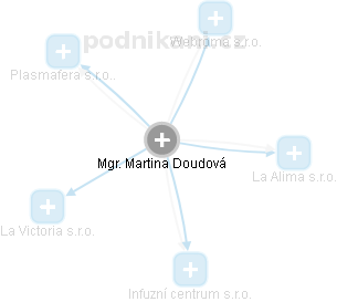 Martina Doudová - Vizualizace  propojení osoby a firem v obchodním rejstříku