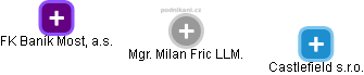 Milan Fric - Vizualizace  propojení osoby a firem v obchodním rejstříku