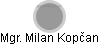 Milan Kopčan - Vizualizace  propojení osoby a firem v obchodním rejstříku