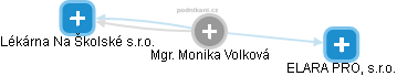  Monika V. - Vizualizace  propojení osoby a firem v obchodním rejstříku