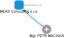PETR MACINKA - Vizualizace  propojení osoby a firem v obchodním rejstříku