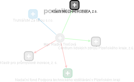 Radka Trylčová - Vizualizace  propojení osoby a firem v obchodním rejstříku