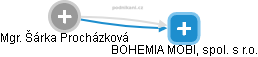 Šárka Procházková - Vizualizace  propojení osoby a firem v obchodním rejstříku