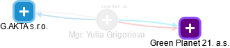 Yulia Grigorieva - Vizualizace  propojení osoby a firem v obchodním rejstříku