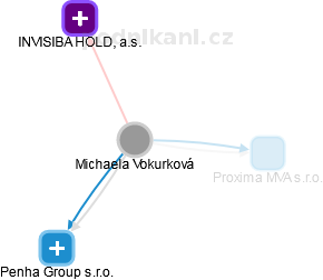 Michaela Vokurková - Vizualizace  propojení osoby a firem v obchodním rejstříku