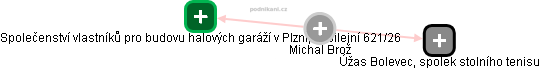 Michal Brož - Vizualizace  propojení osoby a firem v obchodním rejstříku