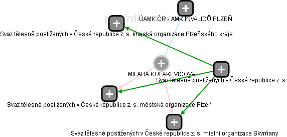 MILADA KULAKEVIČOVÁ - Vizualizace  propojení osoby a firem v obchodním rejstříku