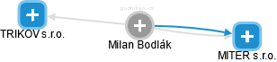 Milan Bodlák - Vizualizace  propojení osoby a firem v obchodním rejstříku