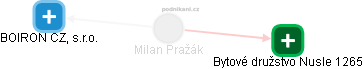Milan Pražák - Vizualizace  propojení osoby a firem v obchodním rejstříku