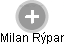 Milan Rýpar - Vizualizace  propojení osoby a firem v obchodním rejstříku