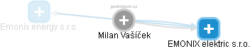 Milan Vašíček - Vizualizace  propojení osoby a firem v obchodním rejstříku