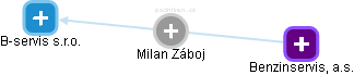 Milan Záboj - Vizualizace  propojení osoby a firem v obchodním rejstříku
