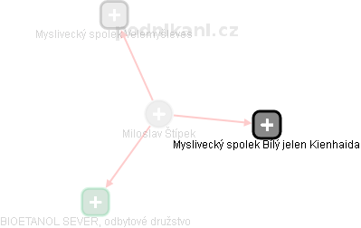 Miloslav Štípek - Vizualizace  propojení osoby a firem v obchodním rejstříku