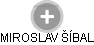  MIROSLAV ŠÍBAL - Vizualizace  propojení osoby a firem v obchodním rejstříku