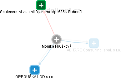 Monika Hrušková - Vizualizace  propojení osoby a firem v obchodním rejstříku