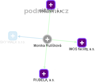 Monika Rulíšková - Vizualizace  propojení osoby a firem v obchodním rejstříku