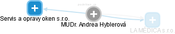 Andrea Hyblerová - Vizualizace  propojení osoby a firem v obchodním rejstříku