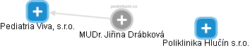 Jiřina D. - Vizualizace  propojení osoby a firem v obchodním rejstříku