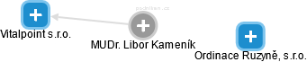 Libor Kameník - Vizualizace  propojení osoby a firem v obchodním rejstříku