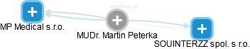 Martin Peterka - Vizualizace  propojení osoby a firem v obchodním rejstříku