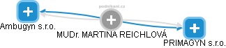  Martina R. - Vizualizace  propojení osoby a firem v obchodním rejstříku