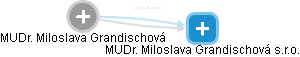 Miloslava Grandischová - Vizualizace  propojení osoby a firem v obchodním rejstříku