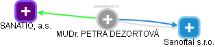 PETRA DEZORTOVÁ - Vizualizace  propojení osoby a firem v obchodním rejstříku