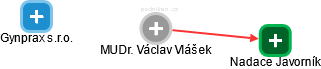Václav Vlášek - Vizualizace  propojení osoby a firem v obchodním rejstříku