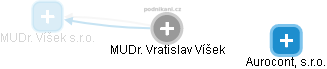 Vratislav Víšek - Vizualizace  propojení osoby a firem v obchodním rejstříku