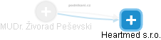 Živorad Peševski - Vizualizace  propojení osoby a firem v obchodním rejstříku