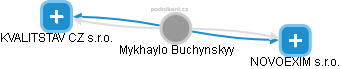 Mykhaylo Buchynskyy - Vizualizace  propojení osoby a firem v obchodním rejstříku