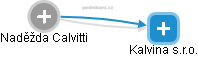 Naděžda Calvitti - Vizualizace  propojení osoby a firem v obchodním rejstříku