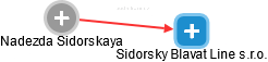 Nadezda Sidorskaya - Vizualizace  propojení osoby a firem v obchodním rejstříku